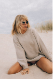 Beach Bum Sweater - Grey Beach Bum Sweater - Grey