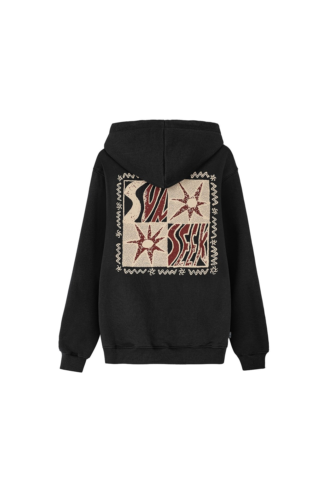 Sunseek Hoodie - Acid Black Sunseek Hoodie - Acid Black