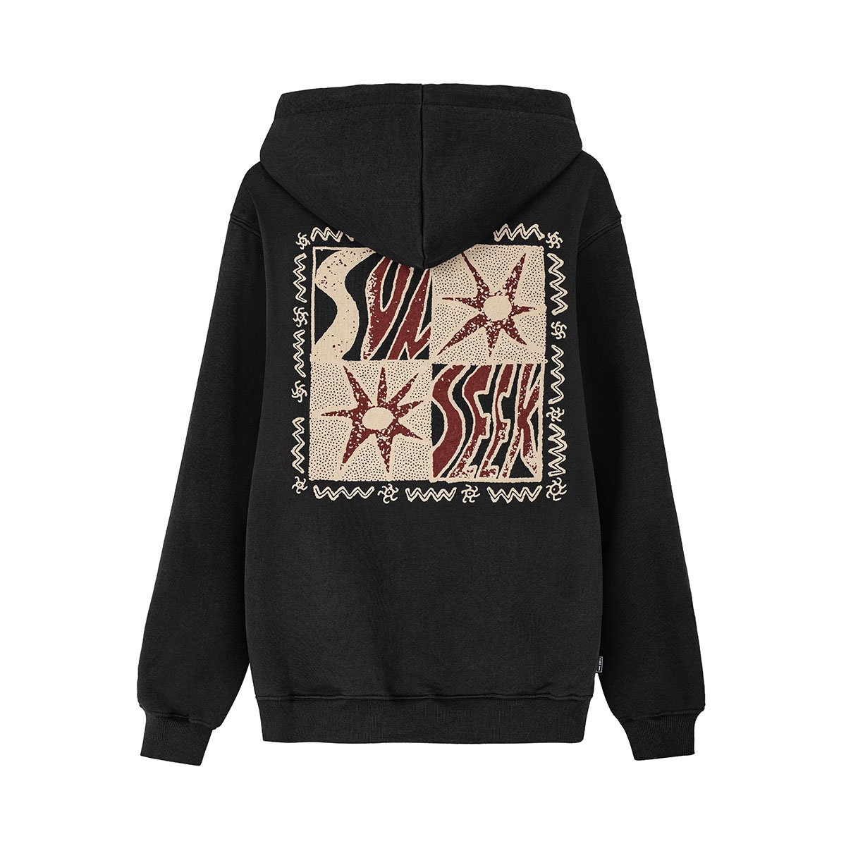 Sunseek Hoodie - Acid Black Sunseek Hoodie - Acid Black