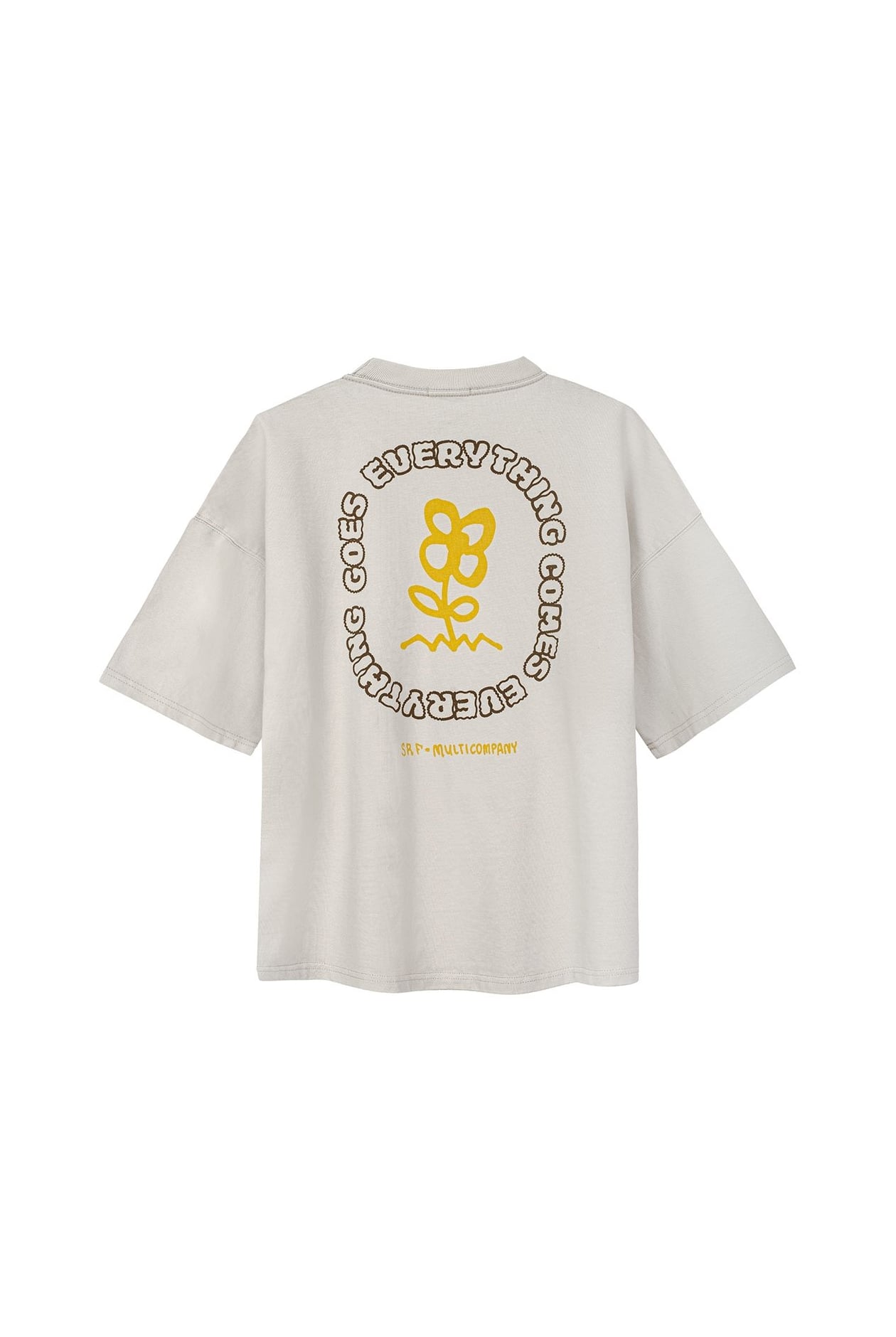 Power Flower Tee - Dirty White Power Flower Tee - Dirty White