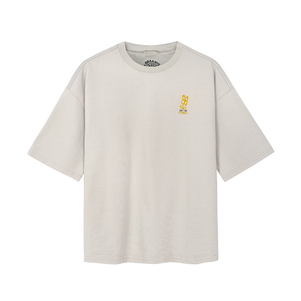 Power Flower Tee - Dirty White