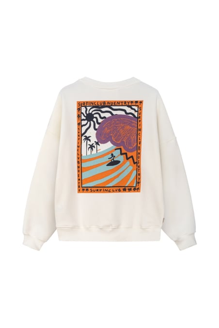 Organic Wave Sweat - Vintage White Organic Wave Sweat - Vintage White