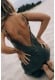 Twisted Ankle Dress - Olive