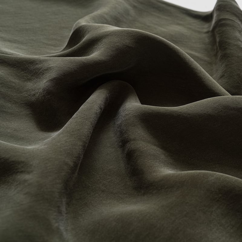 Twisted Ankle Dress - Olive