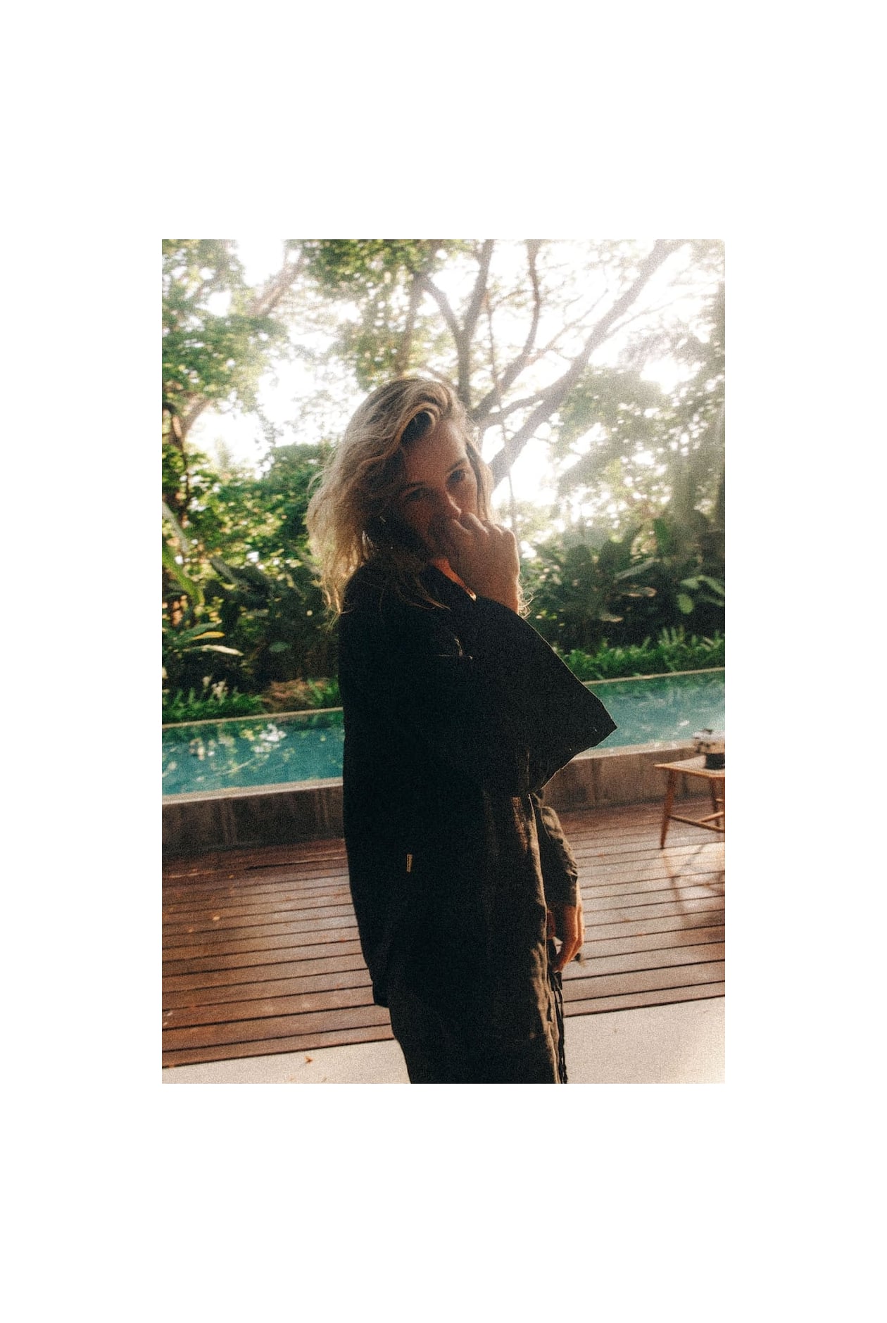 Bali Party Shirt - Space Black