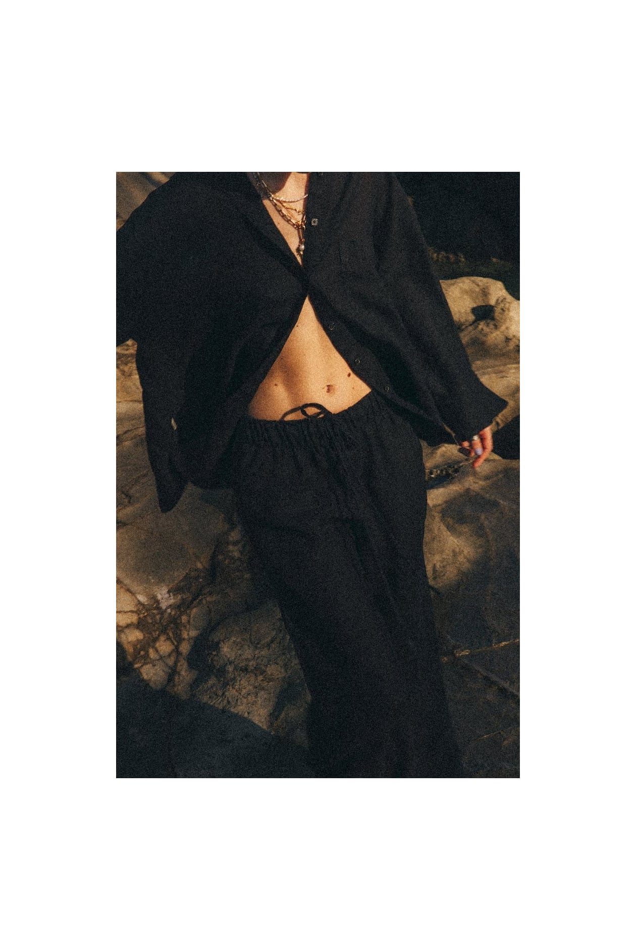 Bali Party Shirt - Space Black