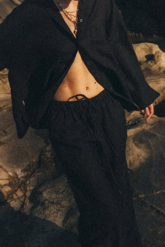 Bali Party Pants - Space Black