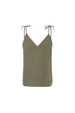Open Back Top - Olive Open Back Top - Olive