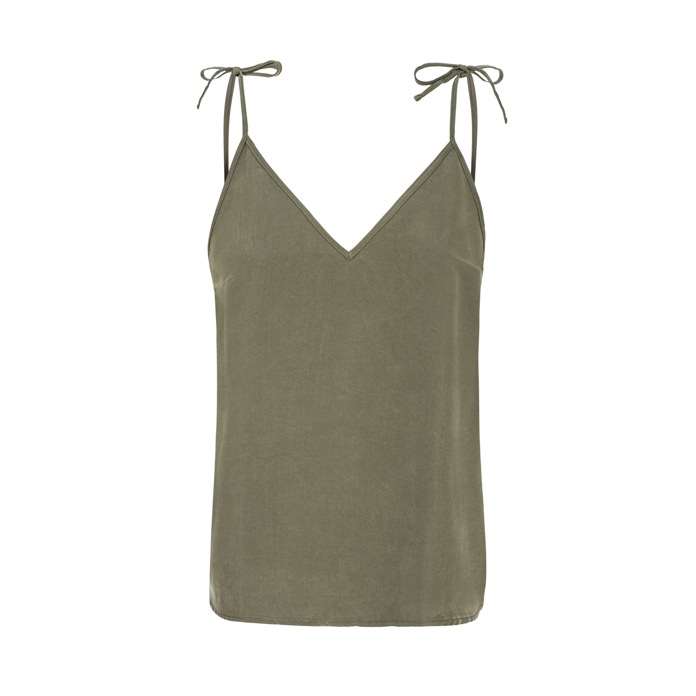 Open Back Top - Olive