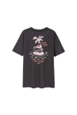 Flamingo Tee - Stone Grey Flamingo Tee - Stone Grey