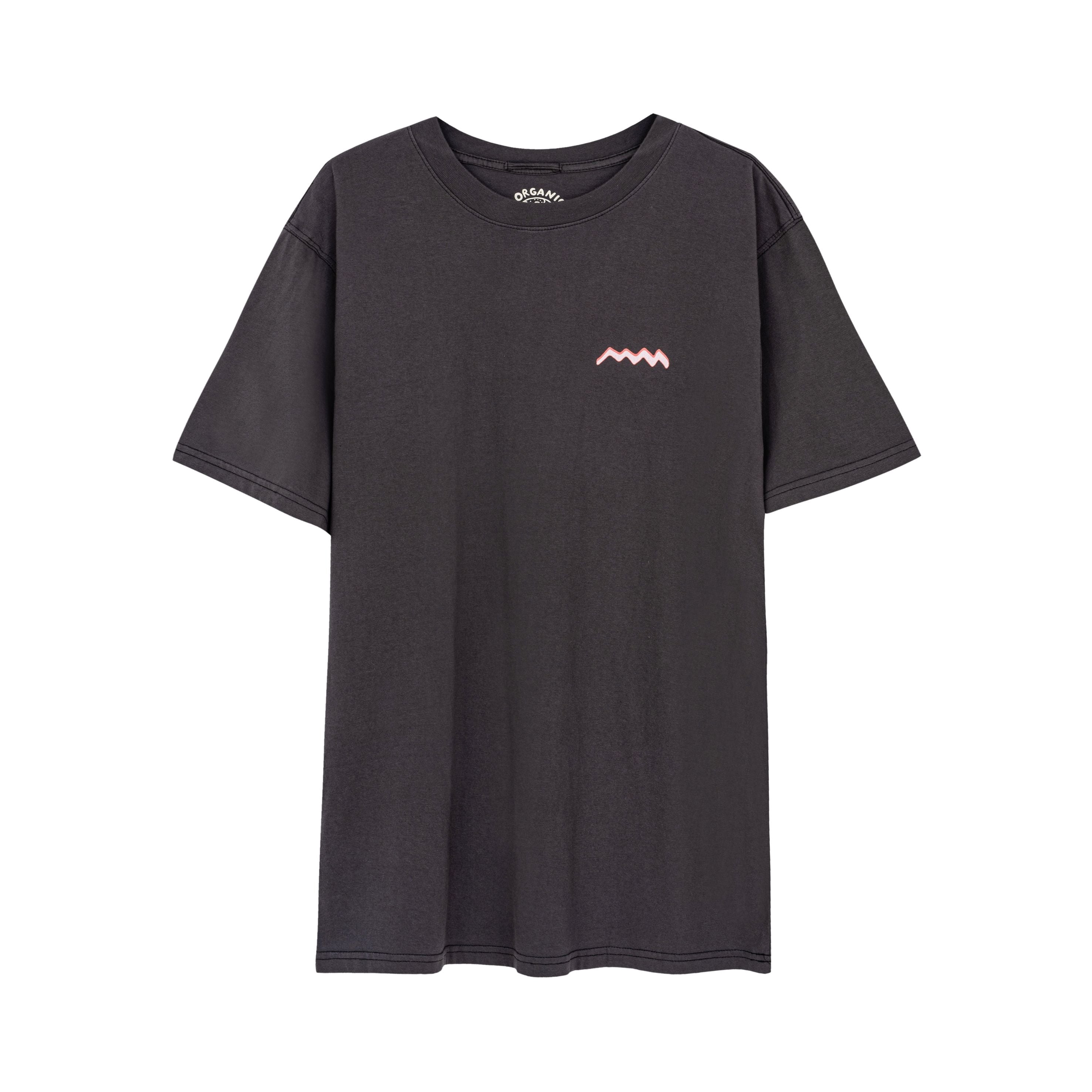 Flamingo Tee - Stone Grey