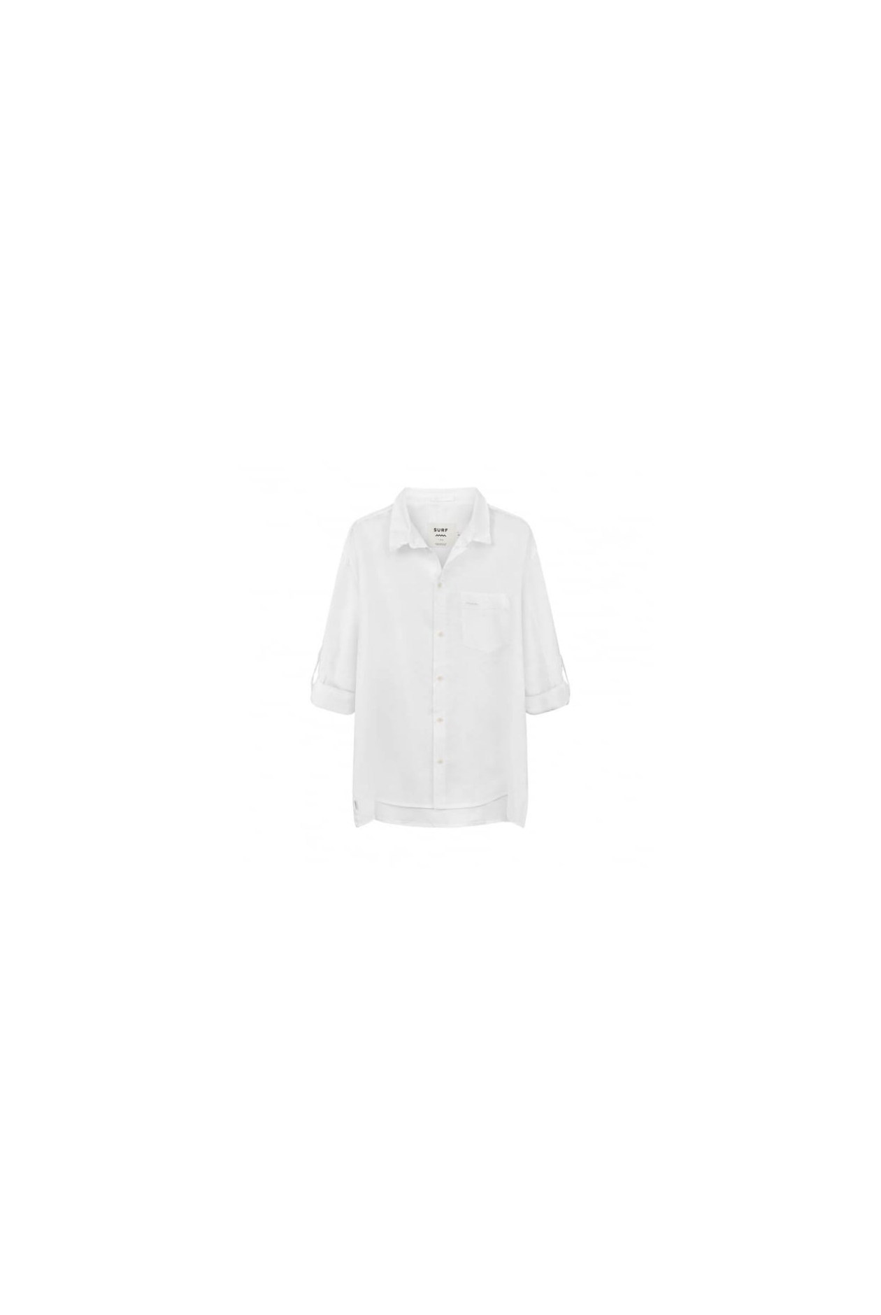 Linen Shirt - Paper White