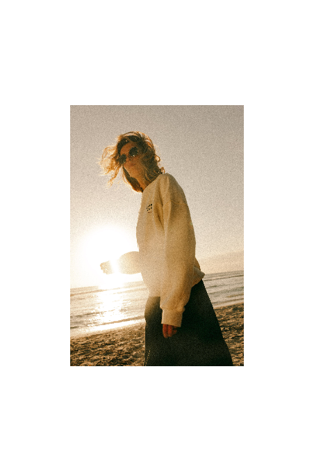 Organic Wave Sweat - Vintage White Organic Wave Sweat - Vintage White