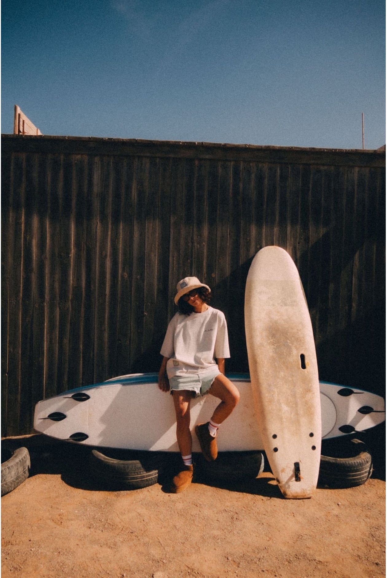 Nice One Baby Tee - Dirty White Nice One Baby Tee - Dirty White