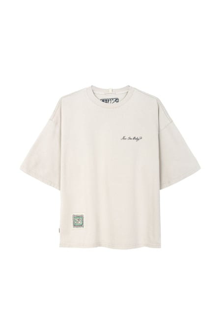 Nice One Baby Tee - Dirty White Nice One Baby Tee - Dirty White