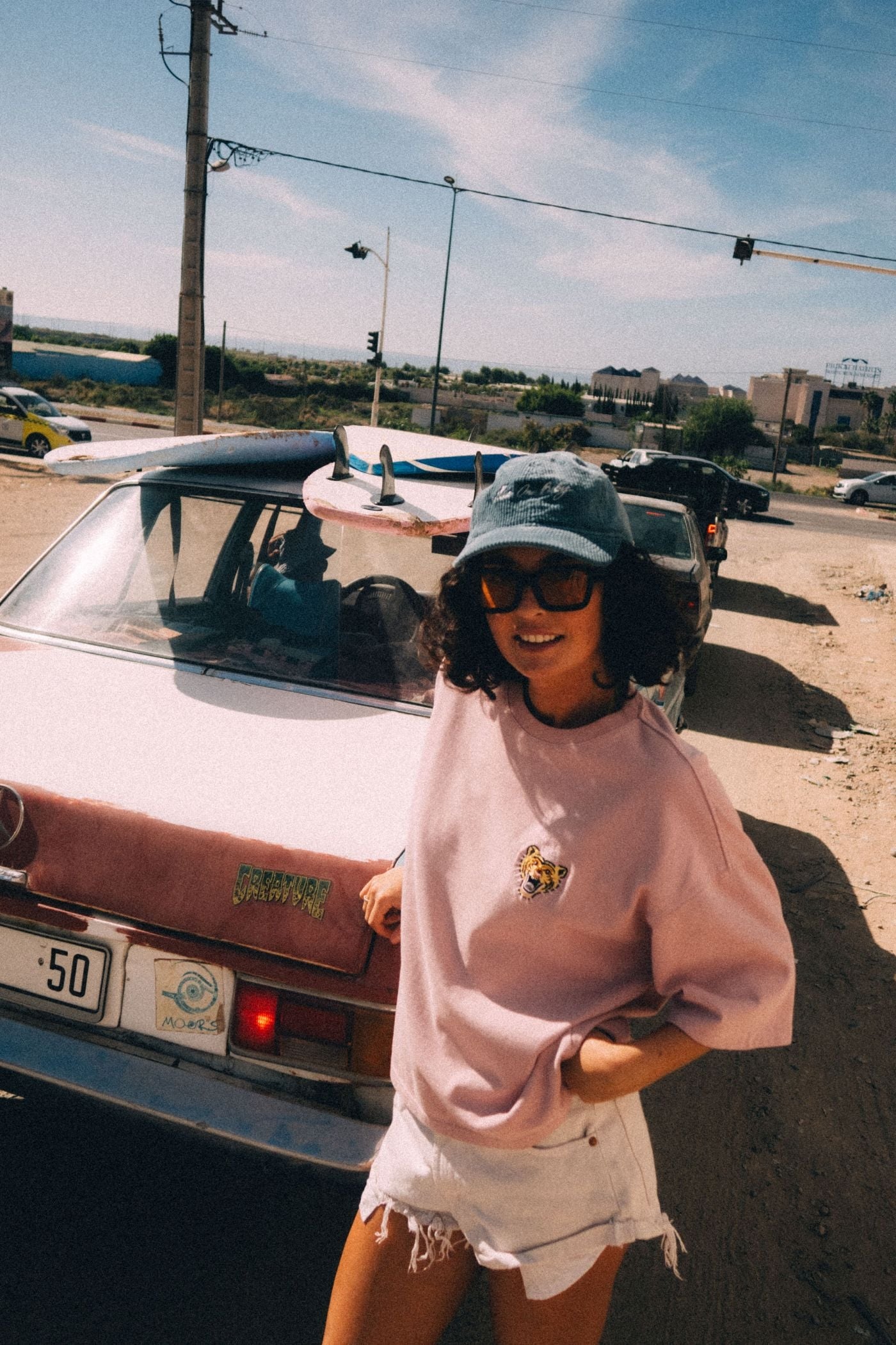 Fuel To Fire Tee - Pink Kush