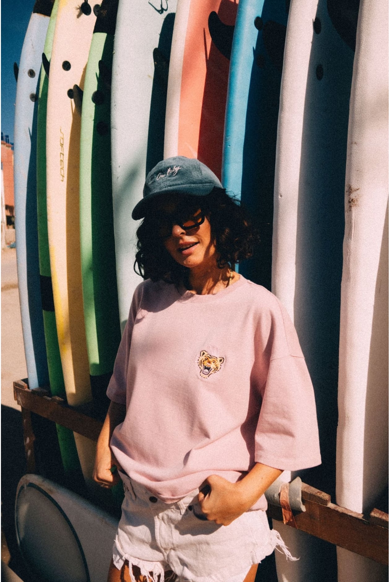 Fuel To Fire Tee - Pink Kush