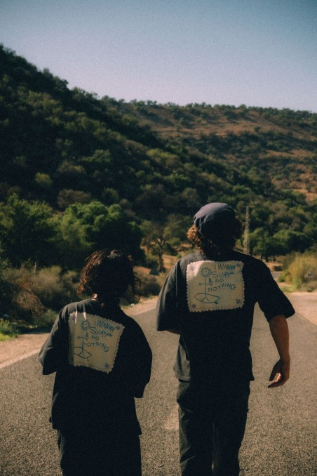 Do Nothing Club Tee - Acid Black Do Nothing Club Tee - Acid Black