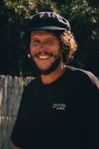 Do Nothing Club Tee - Acid Black