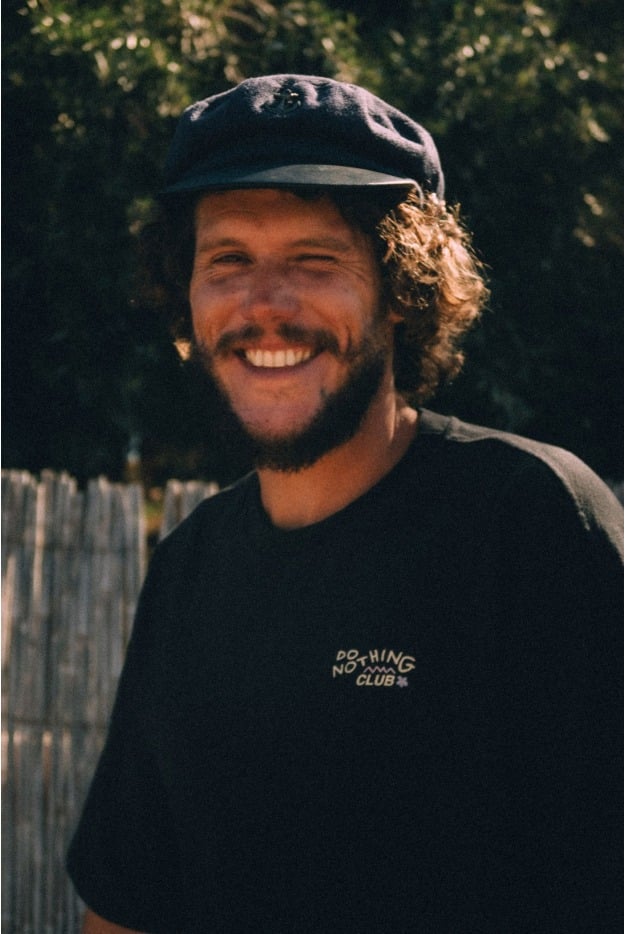 Do Nothing Club Tee - Acid Black
