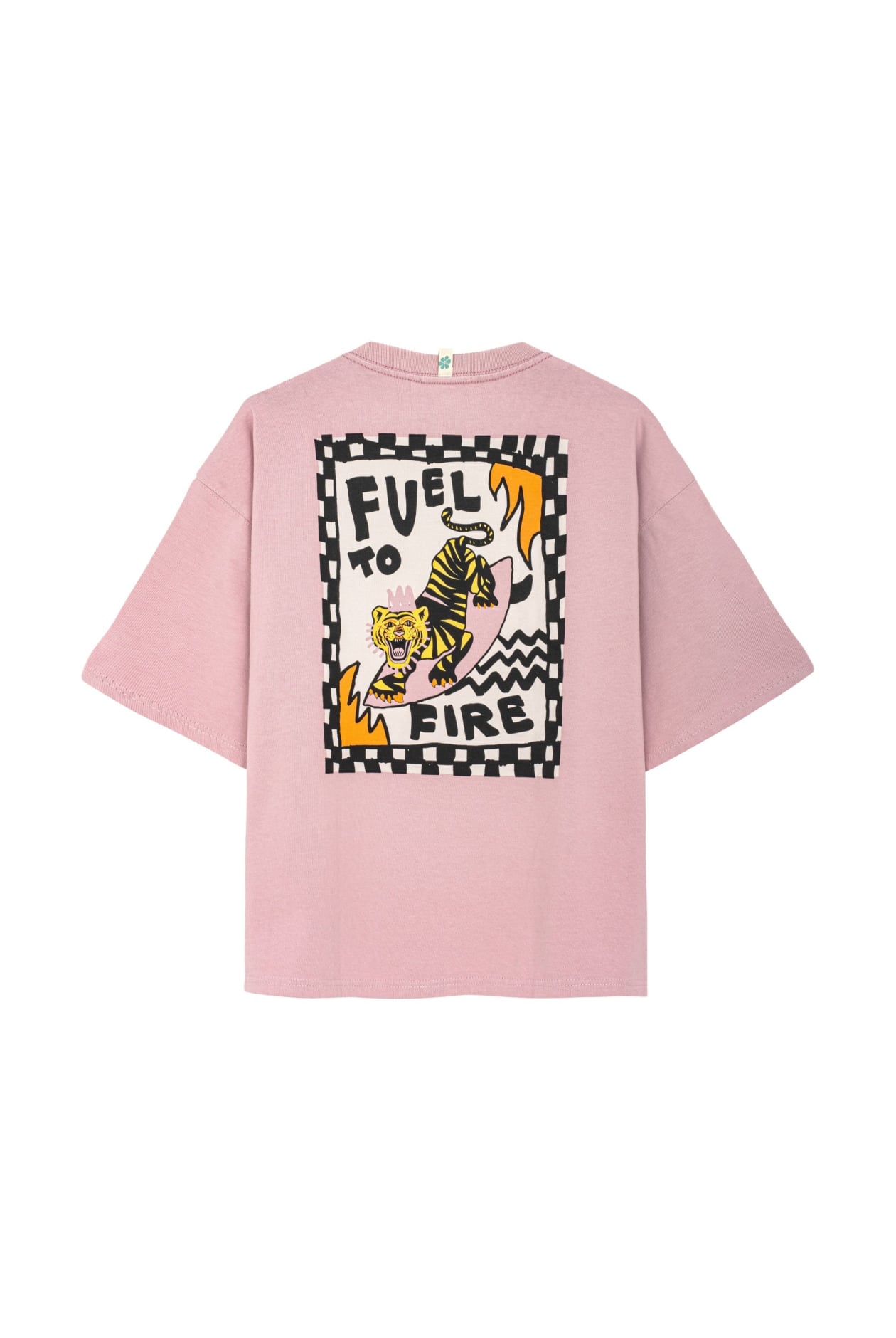 Fuel To Fire Tee - Pink Kush