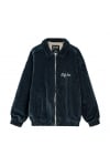 Cord Baseball Jacket - Deep Blue