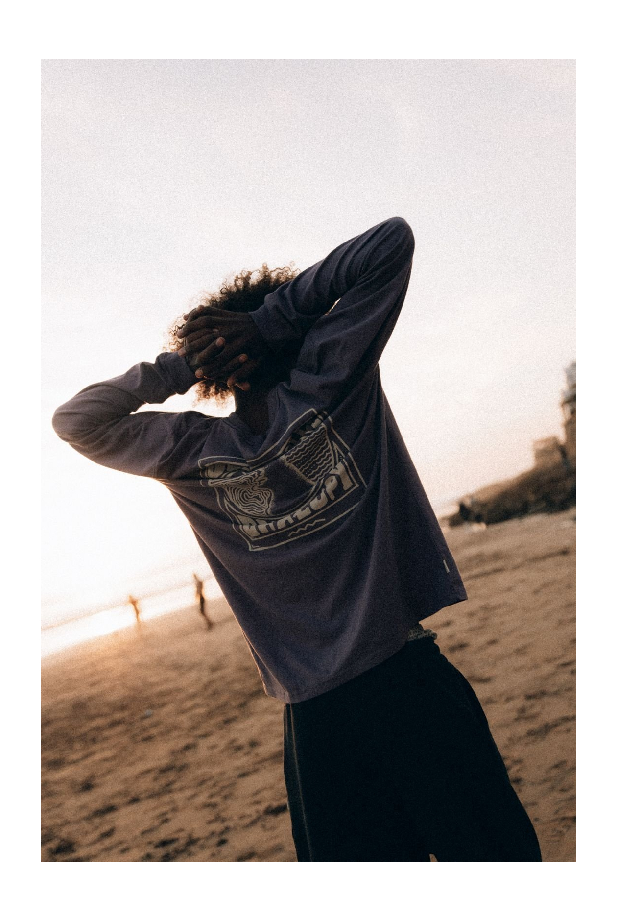 Slouchy Joggers - Acid Black