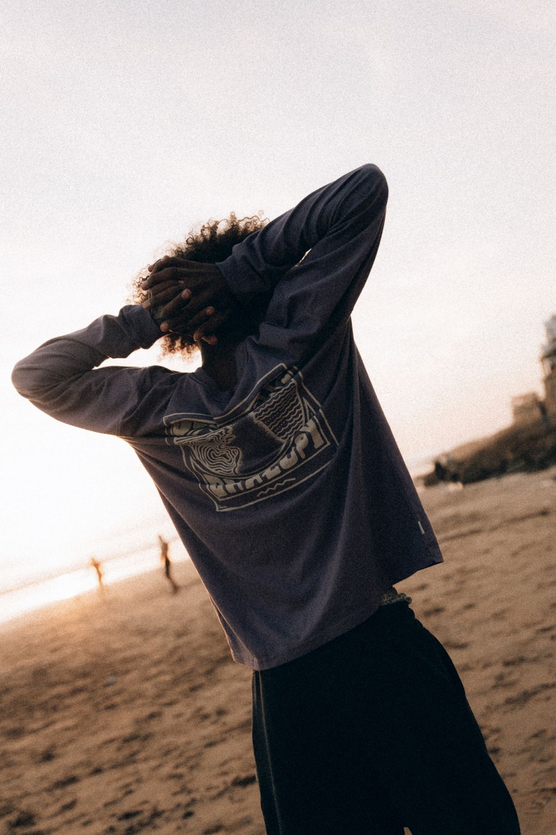 Slouchy Joggers - Acid Black