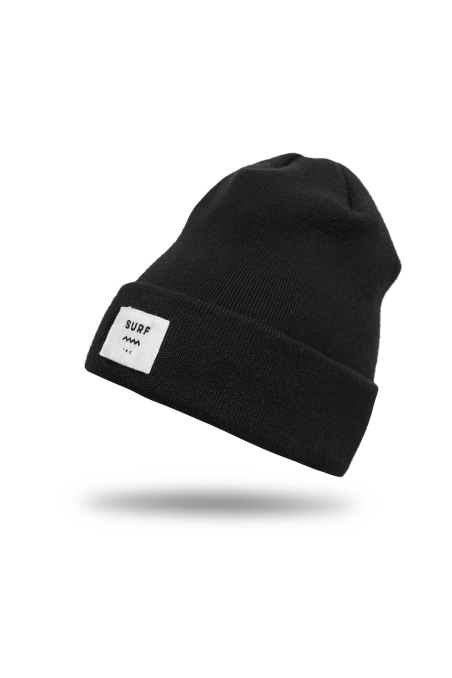 Merino Beanie - Space Black Merino Beanie - Space Black