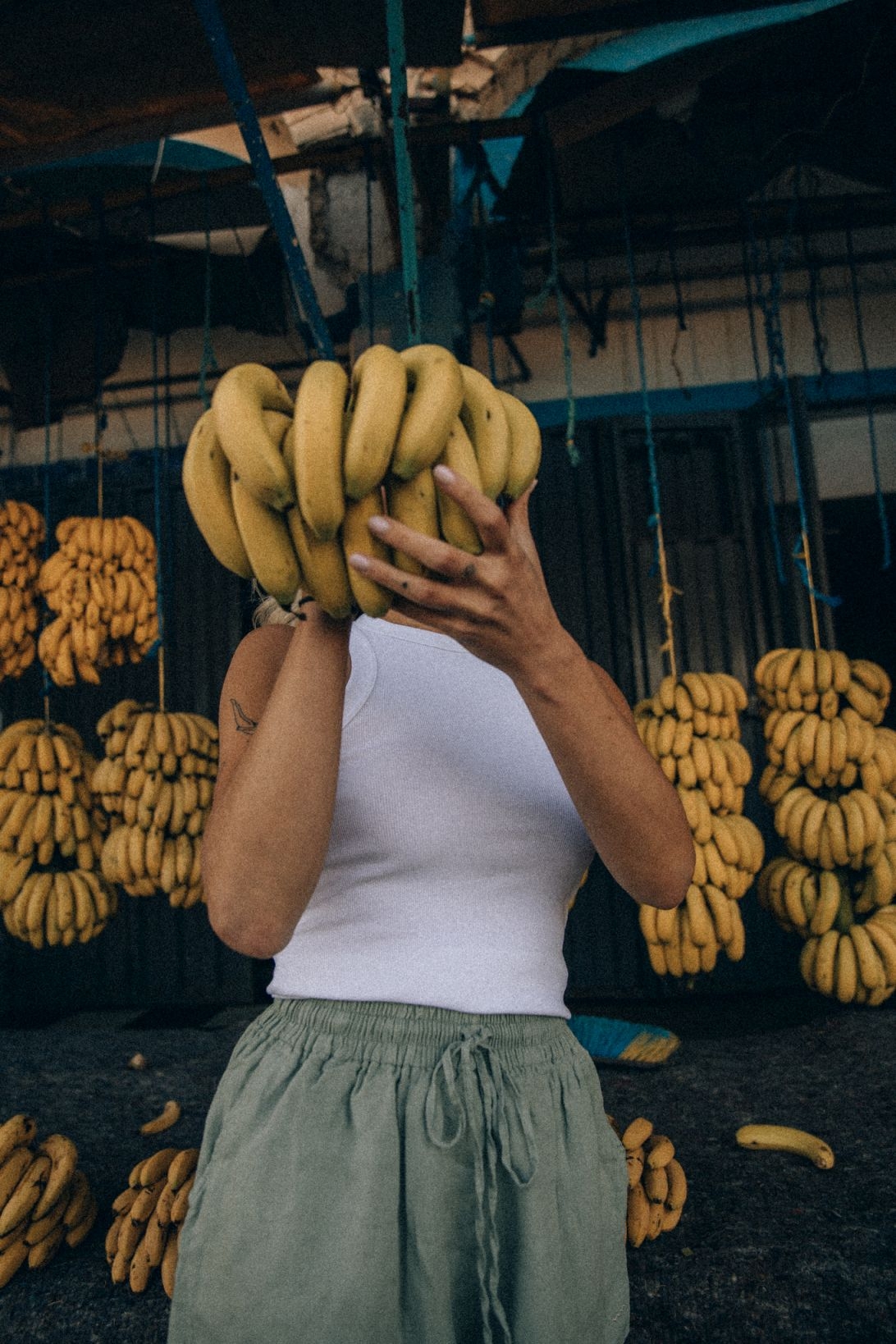 Seafoam Linen Shorts