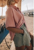 Seafoam Linen Shorts Seafoam Linen Shorts