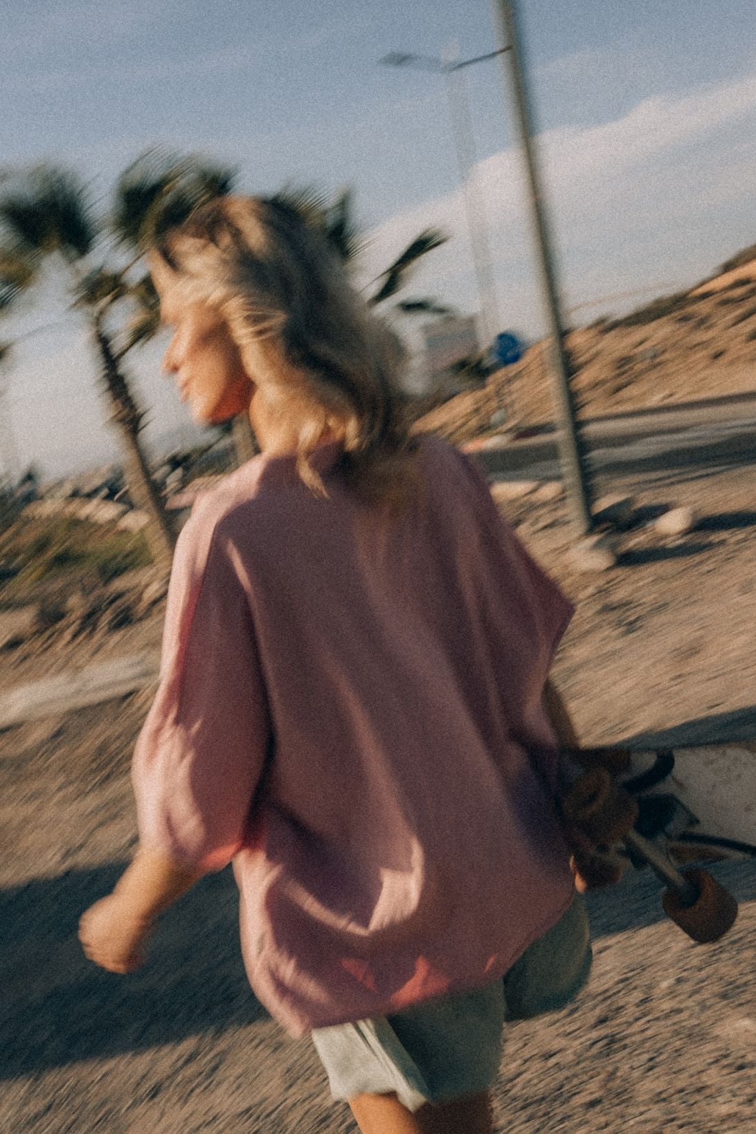 Seafoam Linen Shorts