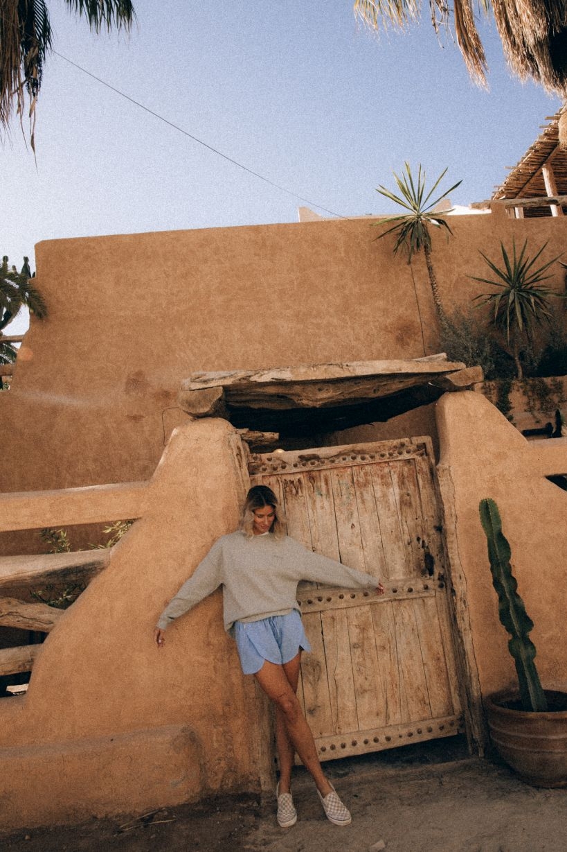 Waffle Longsleeve - Poppy seeds