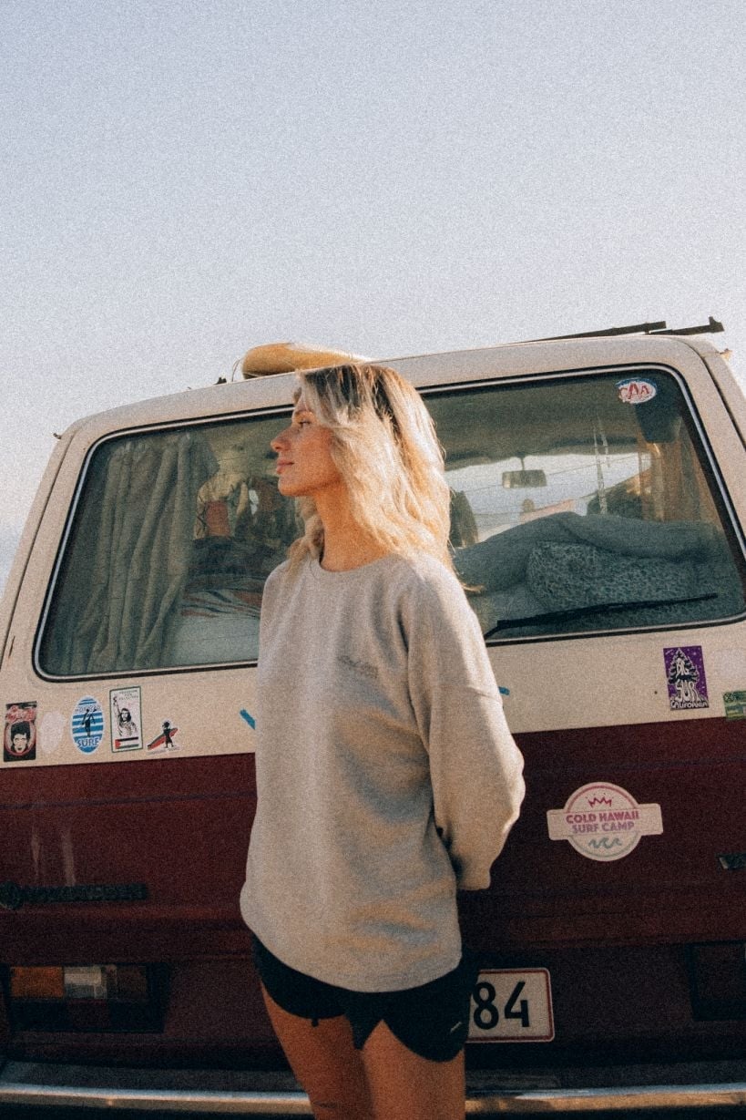 Waffle Longsleeve - Poppy seeds