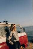 Waffle Longsleeve - Poppy seeds