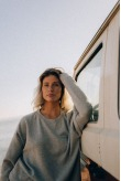 Waffle Longsleeve - Poppy seeds