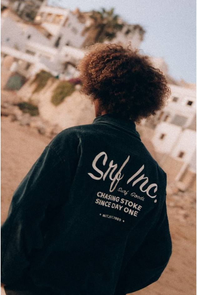 Cord Baseball Jacket - Deep Blue Cord Baseball Jacket - Deep Blue