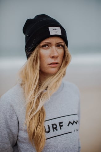 Merino Beanie - Space Black