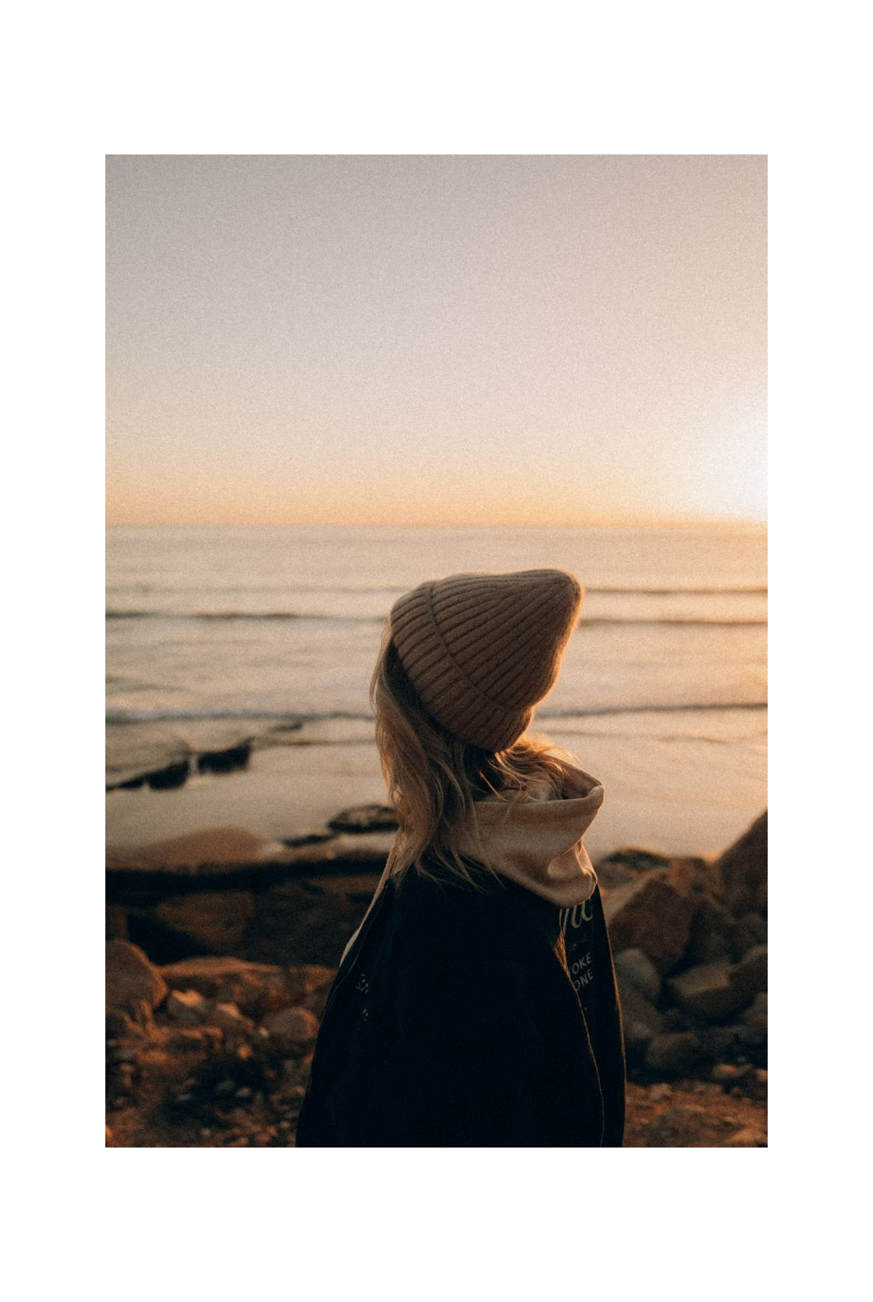 Rib Fluffy Beanie - Cookie Rib Fluffy Beanie - Cookie