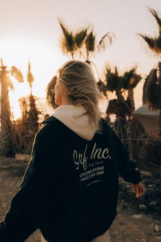 Cord Baseball Jacket - Deep Blue