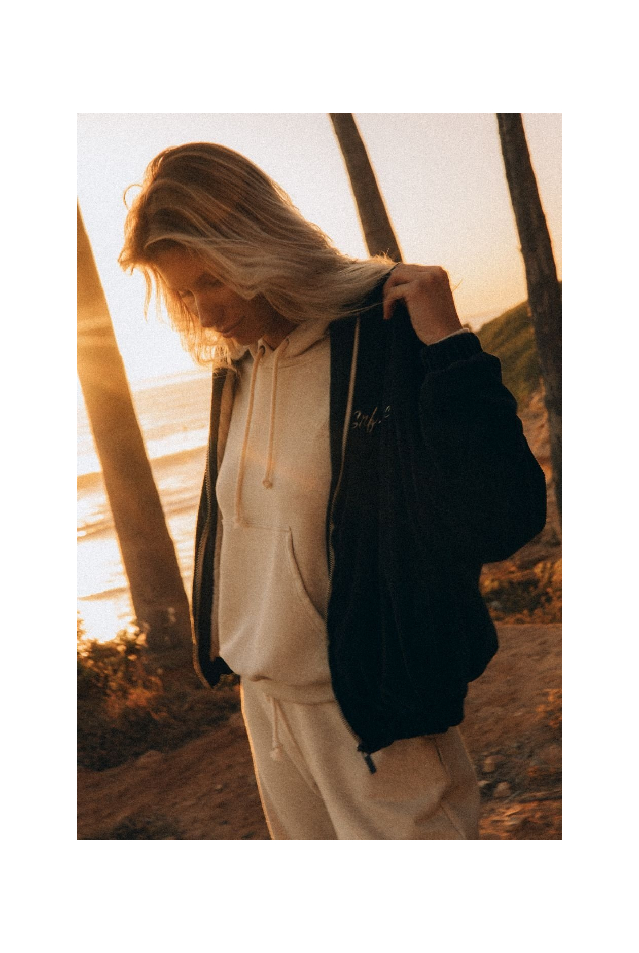 Cord Baseball Jacket - Deep Blue Cord Baseball Jacket - Deep Blue