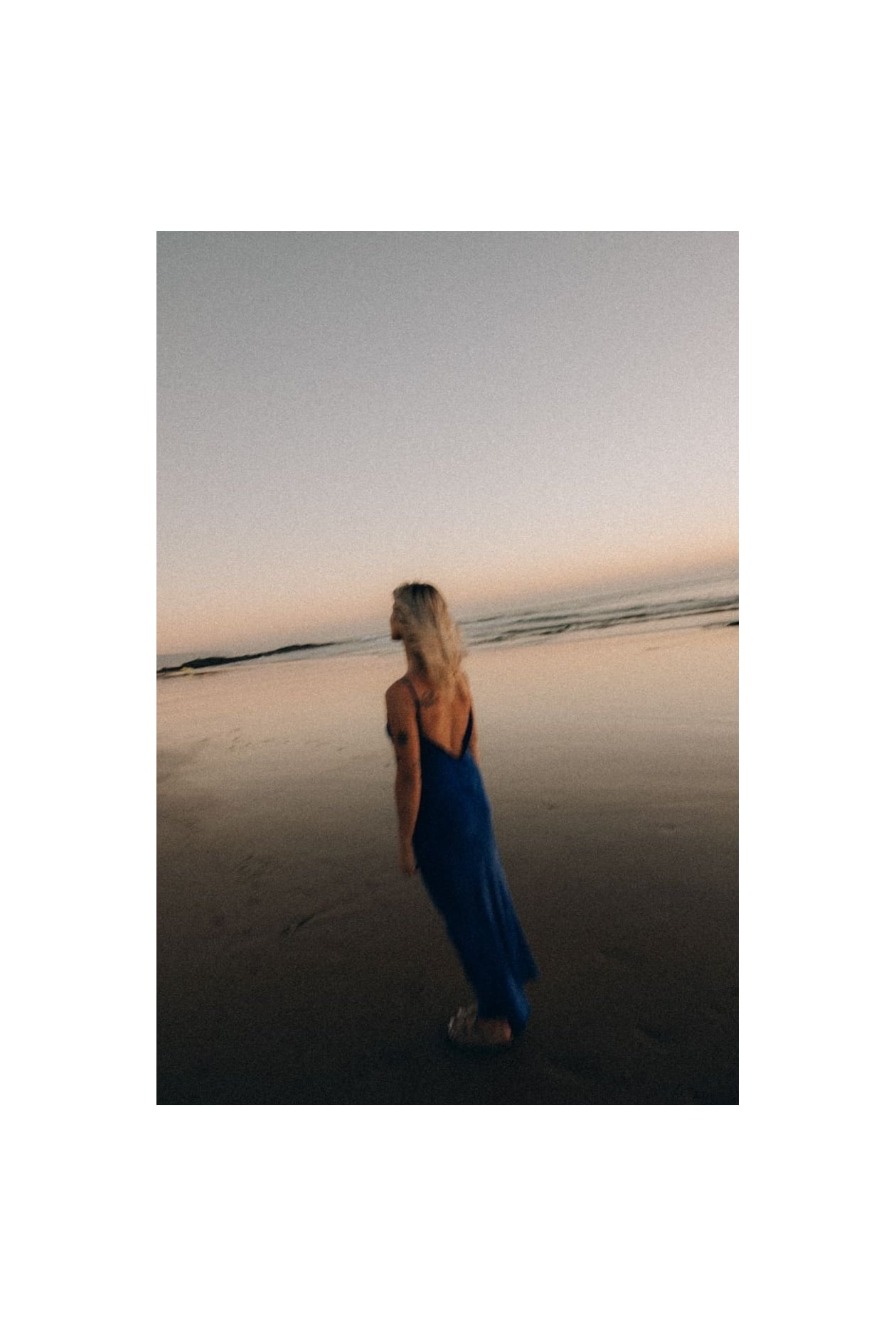 Twisted Ankle Dress - Royal Blue Twisted Ankle Dress - Royal Blue