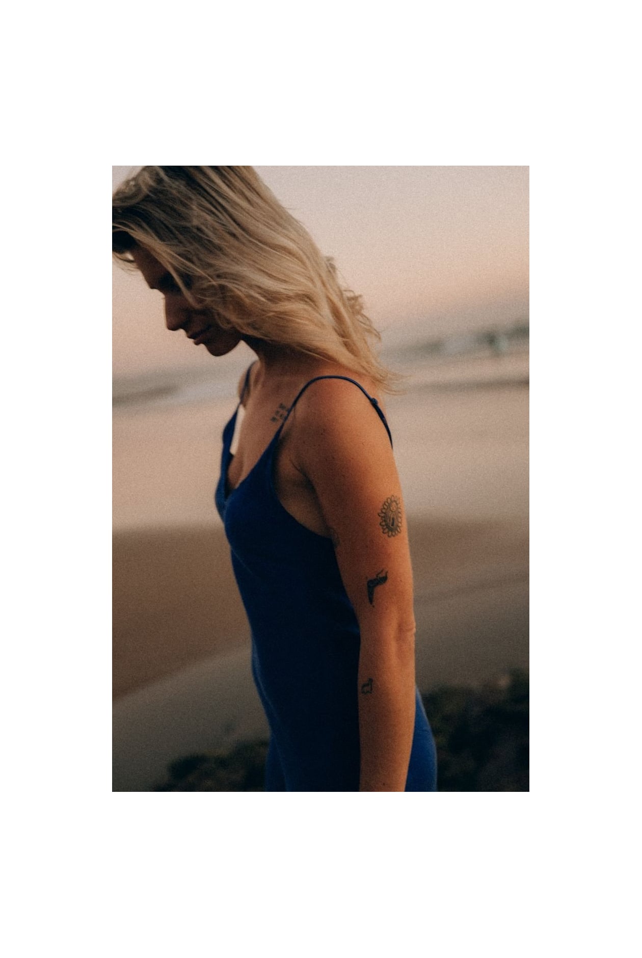 Twisted Ankle Dress - Royal Blue Twisted Ankle Dress - Royal Blue