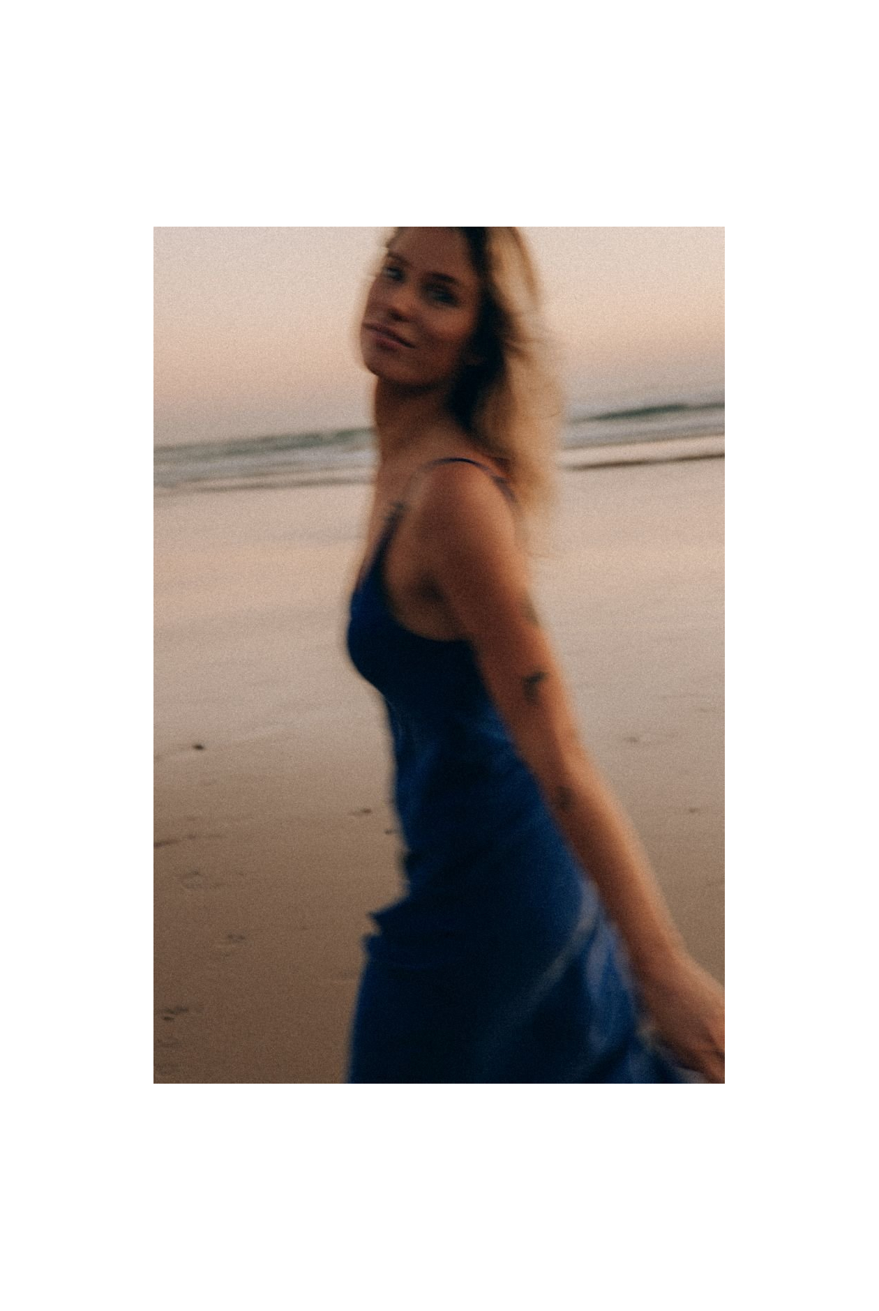 Twisted Ankle Dress - Royal Blue Twisted Ankle Dress - Royal Blue