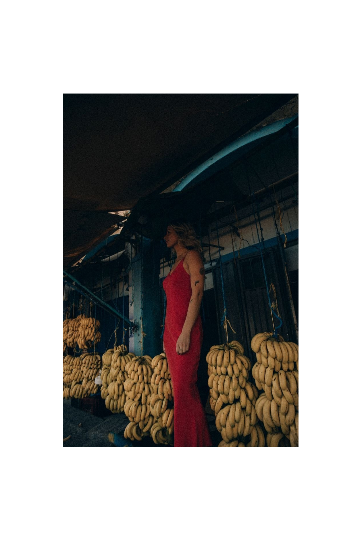 Twisted Ankle Dress - Red Twisted Ankle Dress - Red