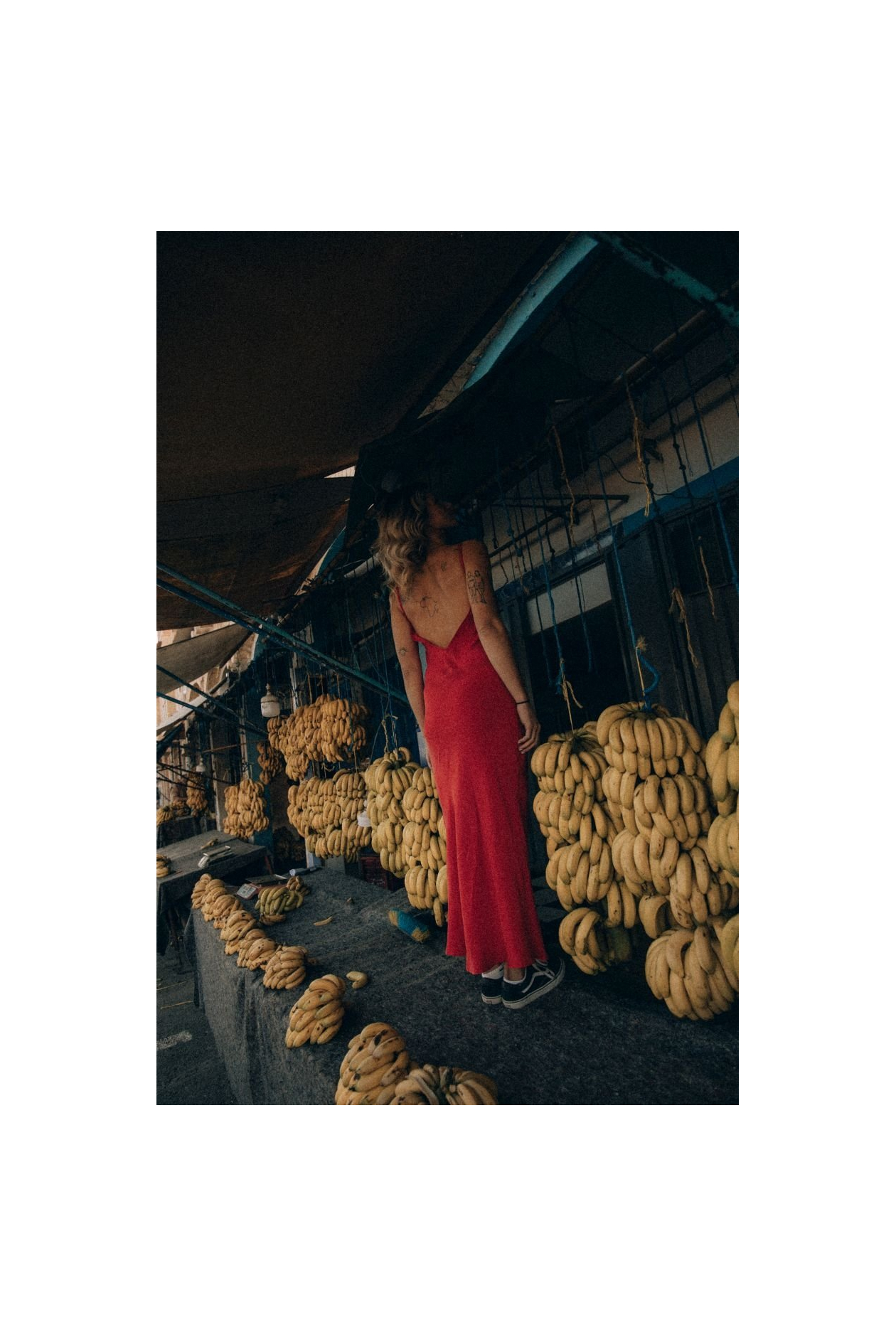 Twisted Ankle Dress - Red Twisted Ankle Dress - Red