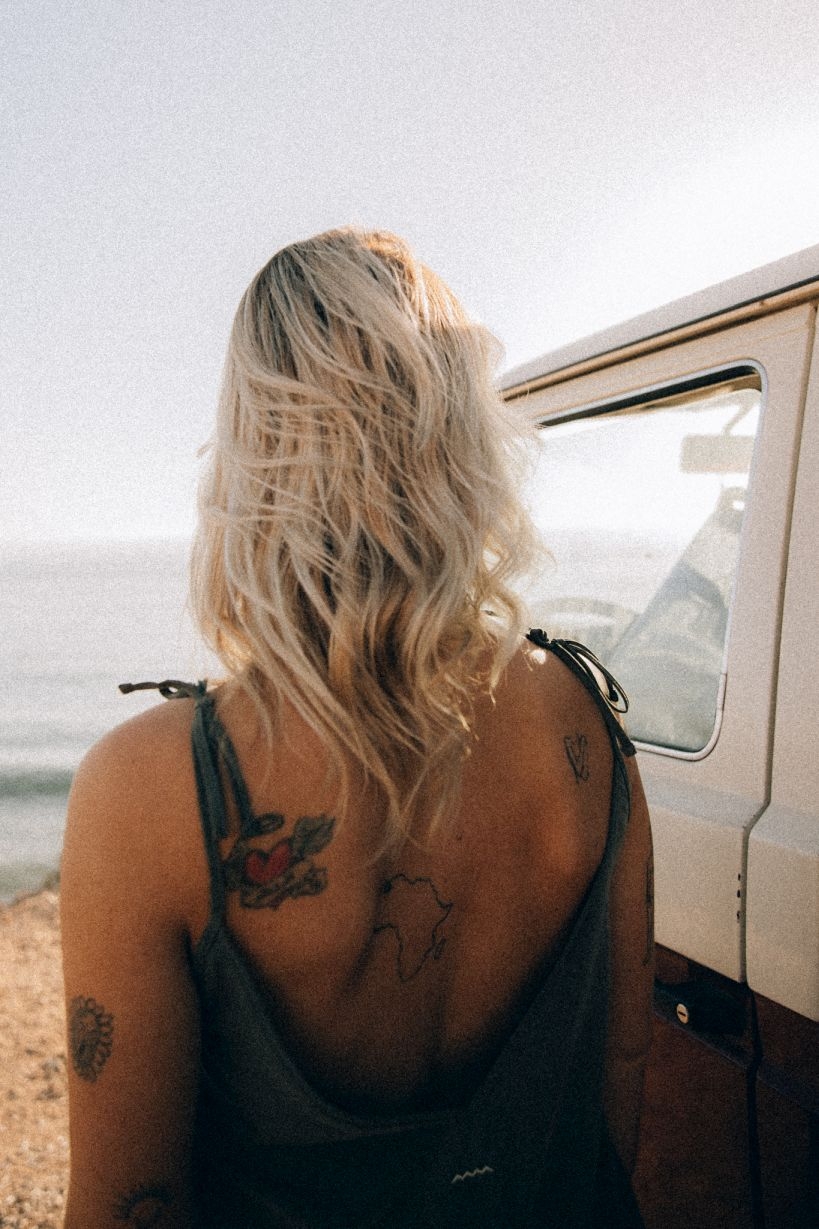 Open Back Top - Olive