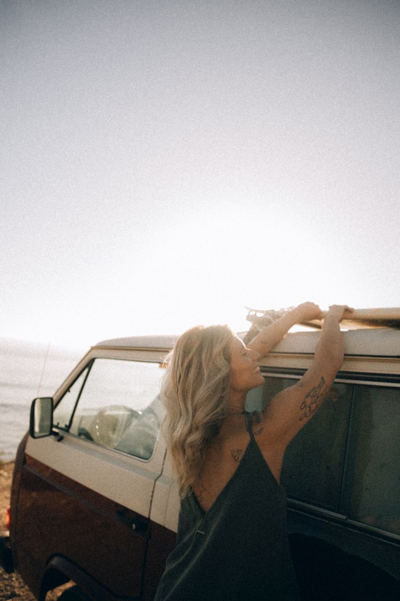 Open Back Top - Olive