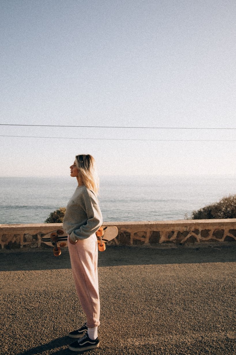 Slouchy Joggers - Pink
