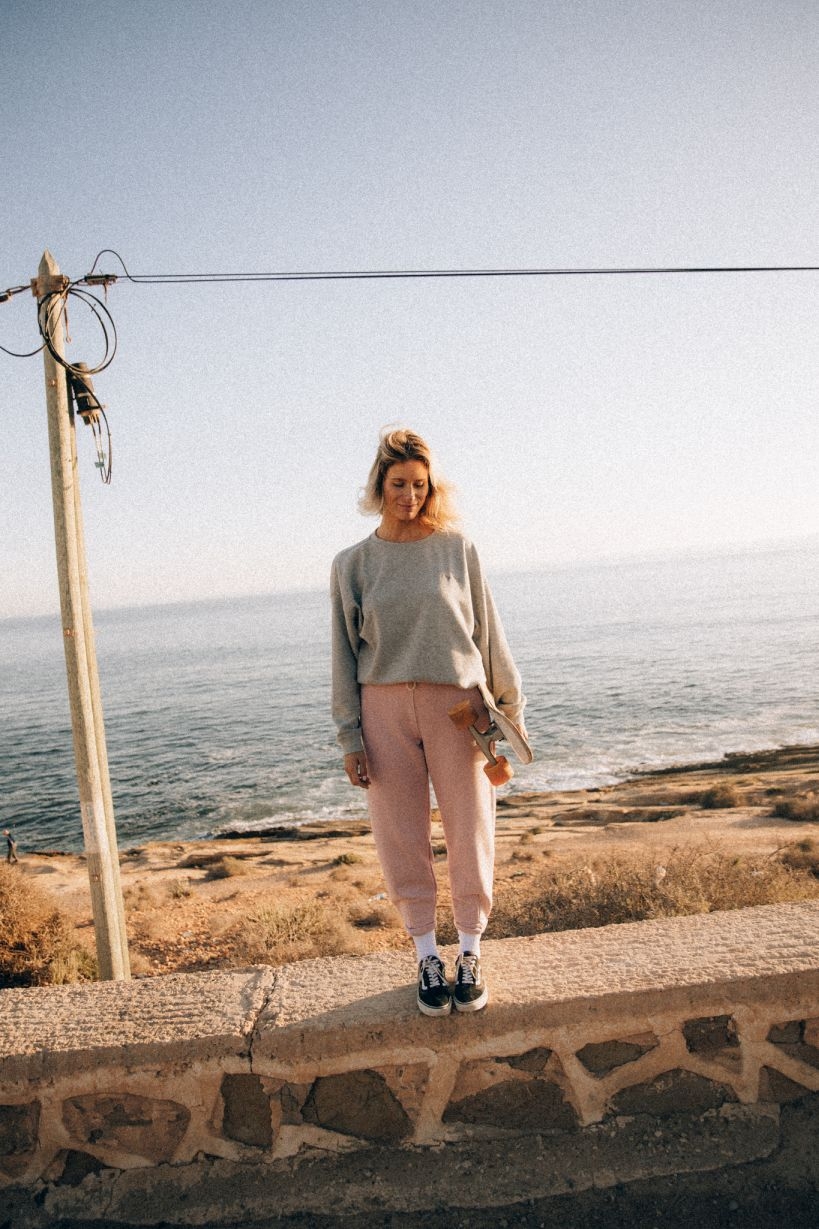 Slouchy Joggers - Pink